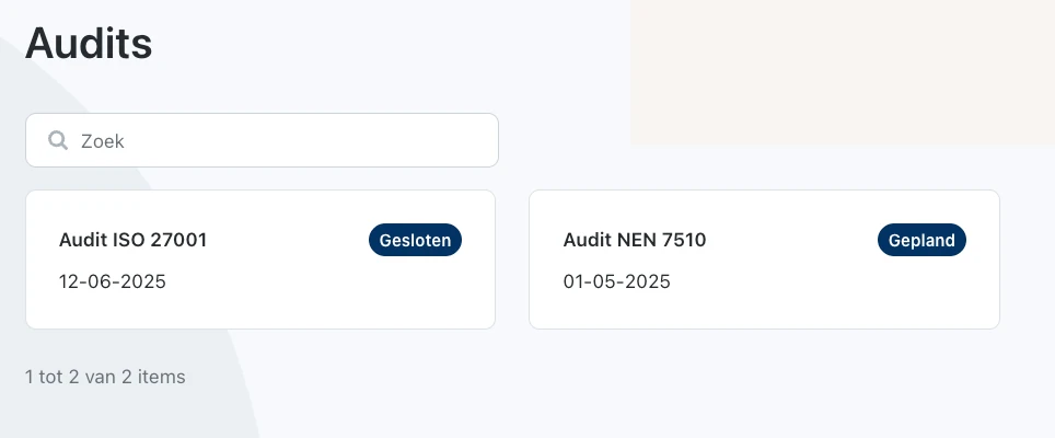Voorbereiding op een audit met De Compliance Afdeling